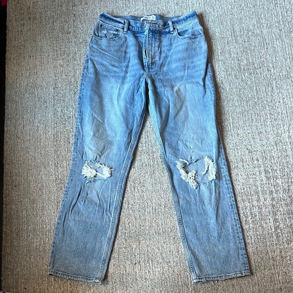 Abercrombie & Fitch 90’s Straight Ultra High Rise